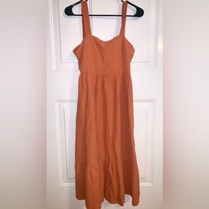 Shein Burnt Orange Dress